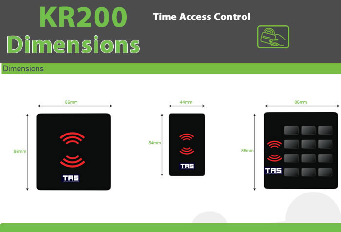 kr200 Access Control RFID - IP Proximity Device